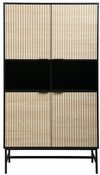 cumpără Dulap de birou Deco Merlin Plus 100x50x184H Oak/Black în Chișinău 