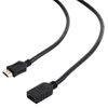 Cable HDMI male to HDMI female 4.5m  Cablexpert  male-female, V1.4, Black, CC-HDMI4X-15 