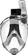 cumpără Accesoriu pentru înot Cressi-Sub Masca inot DUKE ACTION FULL FACE MASK clear/silver S/M (XDT000255) în Chișinău 