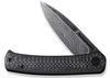 купить Нож походный Civivi C21025B-DS1 Cetos, mâner carbon fiber+inox, Frame Lock в Кишинёве 