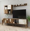 cumpără Set mobilă living Trendy Madrid, Alb 180x48x33cm în Chișinău 