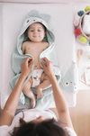 купить Аксессуар для купания Premaman PBRE43-VEM-UNQ Prosop de baie cu gluga si manusa Dino в Кишинёве 