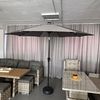 cumpără Umbrelă de gradină Hydro S 0431111 cu iluminare, pe picior, Antracit în Chișinău 