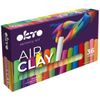 купить Набор для творчества Okto 25003 Set creativ cu plastilină aerată Air Clay, 36buc в Кишинёве 