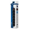 Surge Protector   6 Sockets,  5.0m,  Sven "SF-06L", BLACK, Retail color box, flame-retardant 