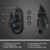 Wireless Gaming Mouse Logitech G502, Optical 100-25600 dpi 11 buttons, RGB, Adjj. Weight, Black USB 