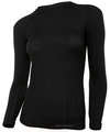 купить Лонгслив термо Brubeck LS12810 Women's long sleeve top ACTIVE WOOL black в Кишинёве 