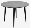 купить Комплект стол и стулья Evelin di Costacurta стол DT-402-6B + 4 стула YTC-055B, BLU-14 Dark grey в Кишинёве 
