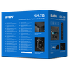 Speakers SVEN "SPS-730" 50W, USB/microSD, RC, Bluetooth, Black 