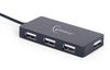 USB 2.0 Hub 4-port Gembird "UHB-U2P4-04", Black 