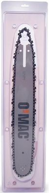 cumpără Accesoriu pentru fierăstrăie O'MAC Șină de ghidare și lanț pentru ferăstrău cu lanț 27.5D 3/8-1.3 în Chișinău 