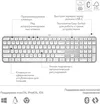 купить Клавиатура Logitech MX Keys S - Pale Grey в Кишинёве 