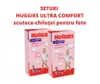 1 Set 2 pachete scutece-chiloţel Huggies pentru fetiţă 5 (13-17 kg), 2x48 buc.