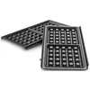 купить Аксессуар для грилей-барбекю DeLonghi DLSK155 2Waffle plates for SW12 в Кишинёве 