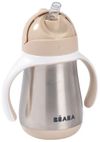 купить Поильник Beaba B913633 Cana cu pai din inox 250ml Clay в Кишинёве 