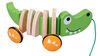 cumpără Jucarie de tras și împins Tooky Toy 36868 crocodil din lemn în Chișinău 