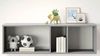cumpără Raft decorativ MebelStar LILU 110x27x34 Grey (MBS-1366) în Chișinău 