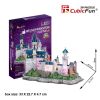 cumpără Set de construcție Cubik Fun L174h 3D Puzzle Neuschwanstein Castle LED în Chișinău 