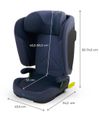 cumpără Scaun auto KinderKraft KCUNIT02NAV0000 Unity2 I-Size 100-150cm Navy în Chișinău 