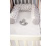 cumpără Pernă pentru gravide și mame care alăptează Veres VR 302.01.6 Подушка для кормления Comfort Long stars white-gray 170x52 în Chișinău 