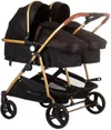 купить Детская коляска Chipolino Kbds02401og Duo Smart Obsidian / Gold в Кишинёве 