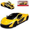 cumpără Mașină Rastar 56700 Die cast 1:24 Mclaren P1, galbena, 60585 în Chișinău 
