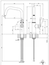 cumpără Bateria bucătărie Gessi 60944-707 Black Metal Br PVD în Chișinău 