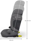 cumpără Scaun auto KinderKraft KCXPPR02GRY0000 Xpand 2 PRO i-Size 100-150cm Rocket Grey în Chișinău 