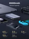 cumpără Acumulator extern USB (Powerbank) Ugreen 25188 Two-way Fast Charging 20000mAh, Grey în Chișinău 