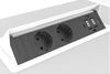 купить Розетка электрическая ASA Plastici 060.34F.00017 Versanet 2.0 3 sockets F Matt White в Кишинёве 