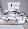 cumpără Masă de birou Trendy Duru Set 1600-49, 120x77,4x55cm în Chișinău 