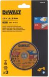 купить Диск отрезной DeWalt DT20592-QZ Disc de debitat D76 в Кишинёве 