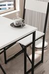 купить Комплект стол и стулья Bofigo 34-03-01 White в Кишинёве 