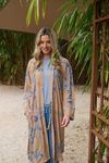 купить Домашний текстиль Pip Studio 51.510.956 Nisha Kimono Marigold Blue L Blue в Кишинёве 