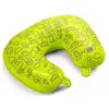 cumpără Pernă turistică Skoda 6U0069620B Подушка дорожная детская 2 в 1 (Mamba Green) în Chișinău 