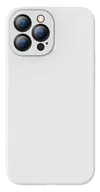 купить Чехол для смартфона Baseus Liquid Silica Gel Protective iPhone 13 Pro, White в Кишинёве 
