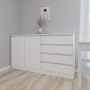 купить Комод Smartex (16110) Т2 160cm Alb в Кишинёве 