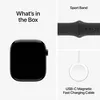 cumpără Ceas inteligent Apple Watch Series 10 GPS 46mm Jet Black Aluminium Case with Black Sport Band - M/L MWWQ3 în Chișinău 