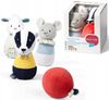 купить Мягкая игрушка BabyOno 1437 Pini de bowling de plus BADGER EDMUND FRIENDS в Кишинёве 