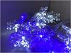 купить Гирлянда Promstore 35380 Огни новогодние Снежинки 56LED 3Х0.4m, белый/синий в Кишинёве 