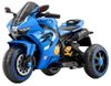cumpără Mașină electrică pentru copii Richi (78186) Motocicleta albastra pe acumulator pentru copii (516) în Chișinău 