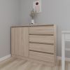 купить Комод Smartex (16098) Т2 120cm Stejar Deschis в Кишинёве 