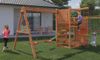 купить Детская площадка Fungoo CLIMBING STAR-3 teak painted в Кишинёве 