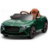 cumpără Mașină electrică pentru copii Kids car 8010317DR_Green Bentley Bacalar, 12V7AH, scaune din piele în Chișinău 