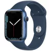 купить Смарт часы Apple Watch Series 7 GPS 45mm Blue Aluminium Case with Abyss Blue Sport Band MKN83 в Кишинёве 