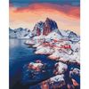 купить Картина по номерам BrushMe BS52770 40x50cm (în cutie) Răsărit în Insulele Lofoten в Кишинёве 