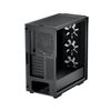 купить Корпус Case Middletower Deepcool CG560 ATX Black, no PSU, Side panel Tempered Glass,  2xUSB3.0, Audio x 1/Mic x 1, Pre-Installed LED Fans: Front 3X120mm, Rear 1X140mm (carcasa/корпус) в Кишинёве 