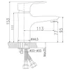 cumpără Bateria bucătărie Ferro NICE 97713.0 în Chișinău 