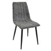 cumpără Scaun Deco DC-90P Light Grey PU+black Legs în Chișinău 