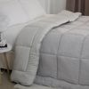 купить Домашний текстиль Relaxe Home 024552 Plapuma TEP TEDDY 200x210cm (350g/m²) Light Grey в Кишинёве 